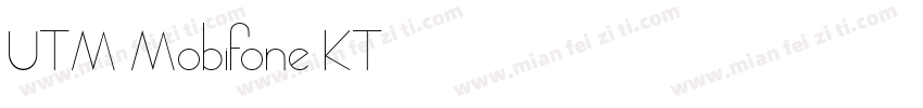 UTM Mobifone KT字体转换